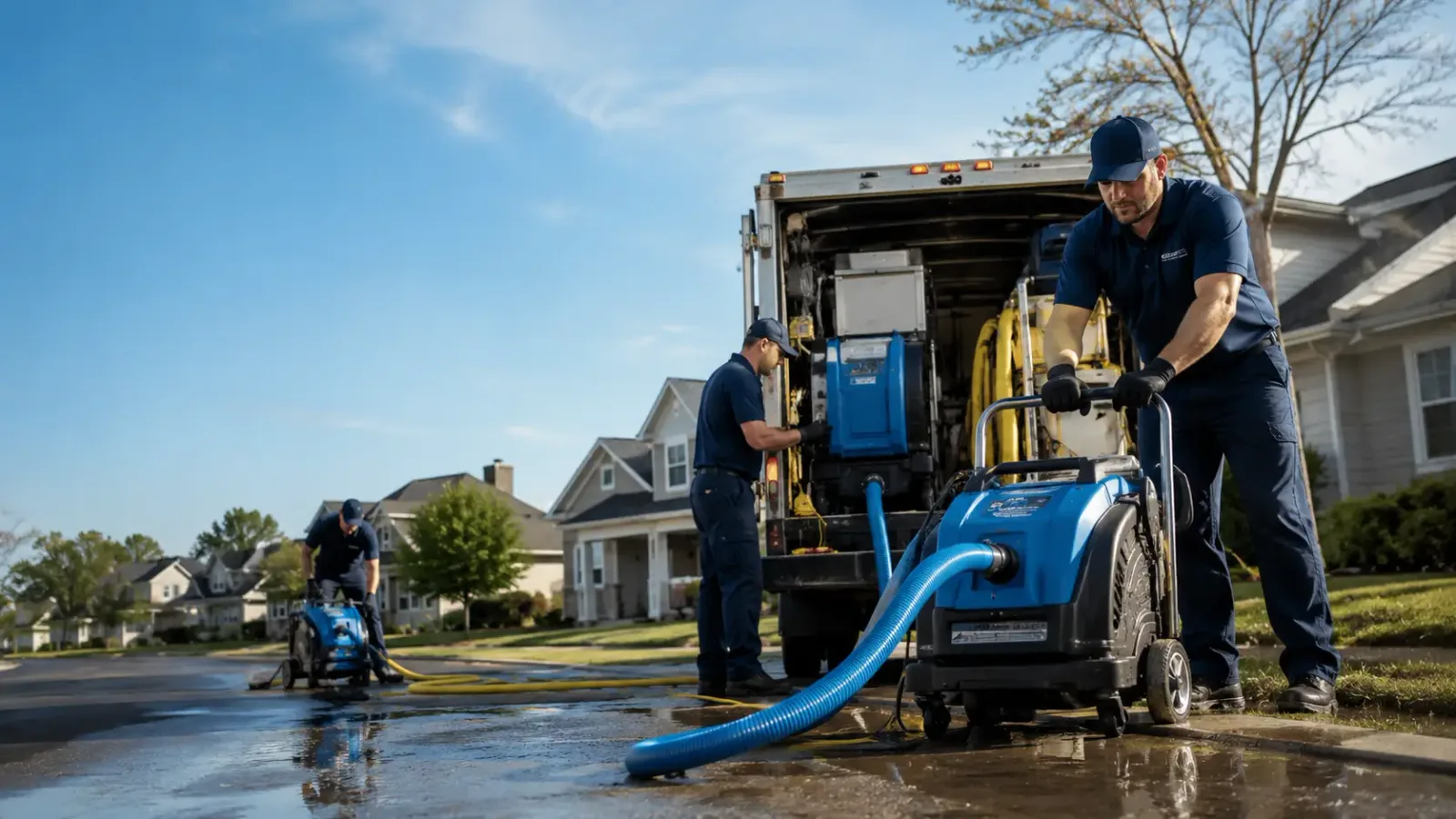 Flood Damage Cleanup in Sadler, TX
